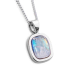 Handmade Labradorite Silver Necklace