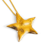 Statement Dazzling Star Necklace in Silver