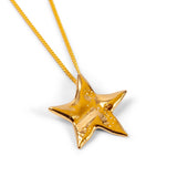 Dazzling Star Necklace in Silver
