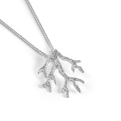 Coral Reef Necklace in Sterling Silver