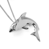 Shark Necklace in Sterling Silver