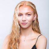 Miniature Parrot Necklace in Silver & Ruby