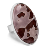 Fantastic Coffee Bean Jasper Statement Ring - Natural Designer Gemstone