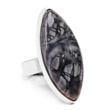 Picasso Jasper Ring adjustable - Natural Designer Gemstone