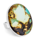 Fantastic Tibetan Turquoise Ring - Natural Designer Gemstone