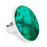 Marvellous Azurite-Malachite Ring