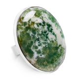 Charming Tree Agate Ring - Natural Designer Gemstone