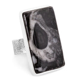 Orthoceras Fossil Gemstone Ring - Natural Designer Gemstone