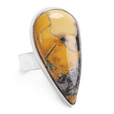 Maligano Jasper Statement Ring - Designer Gemstone