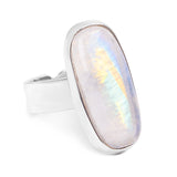 Moonstone Statement Ring - Natural Designer Gemstone