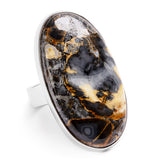 Fabulous Indonesian Maligano Jasper Statement Ring - Designer Gemstone