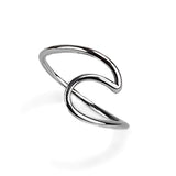 Wave Ring in Sterling Silver