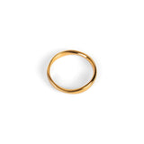 Simple Gentle Wave Ring in 24ct Gold