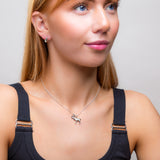 Reindeer / Stag Necklace in Solid Silver