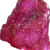 Pink Star Ruby and Silver Necklace - Natural Designer Gemstone