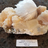 Grand Pink Scolecite Statement Ring - Natural Designer Gemstone