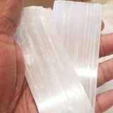 Celestial Selenite Crystal Necklace - Natural Designer Gemstone