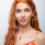 Shiva Eye Shell Necklace - Natural Designer Gemstone