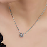 Sloth Necklace in Silver