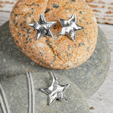 Dazzling Star Necklace in Silver
