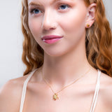 Tarantula Spider Necklace in Silver with 24ct Gold