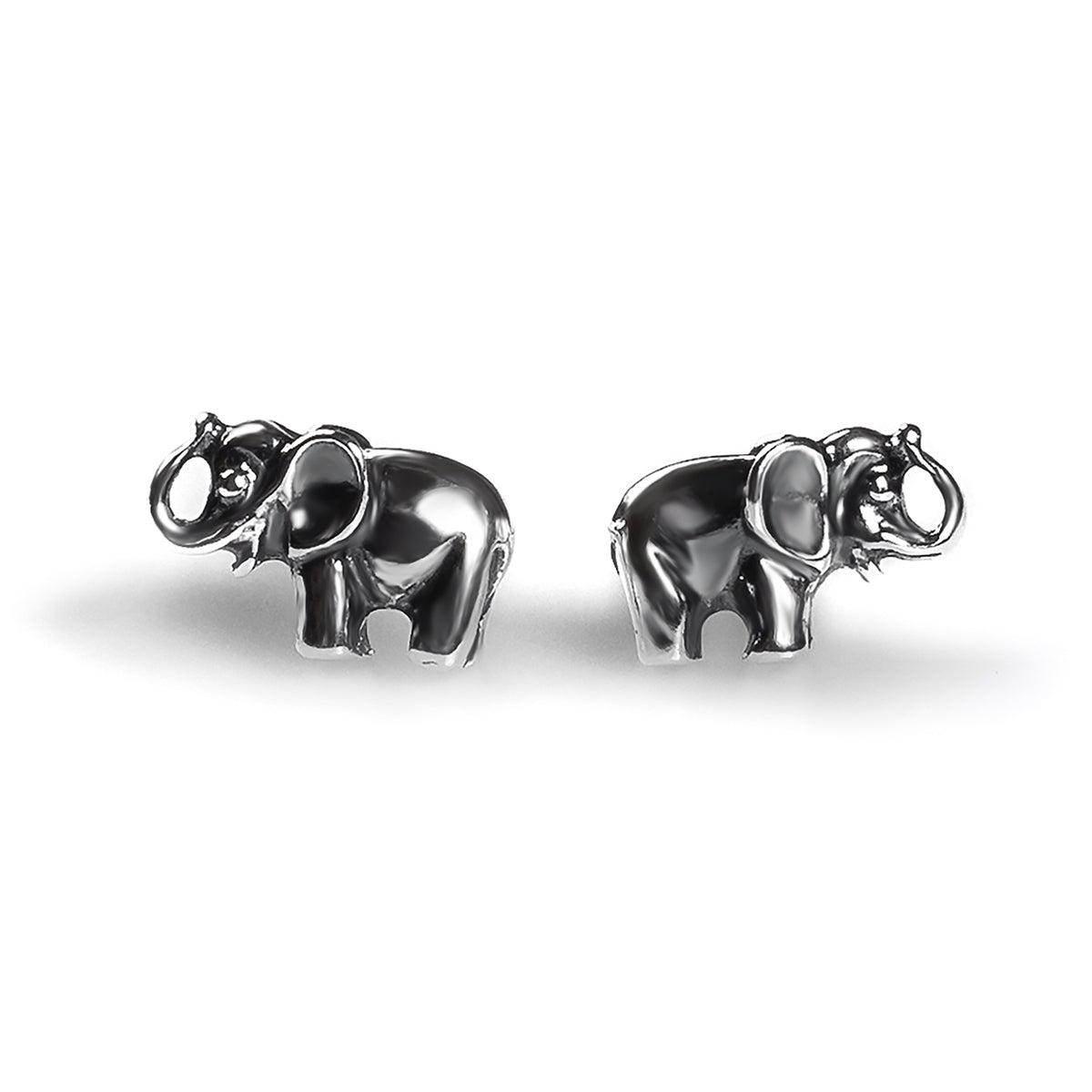 Miniature Elephant Stud Earrings