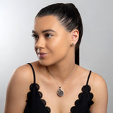 Ammonite Fossil Necklace from Madagascar - Natural Designer Gemstone