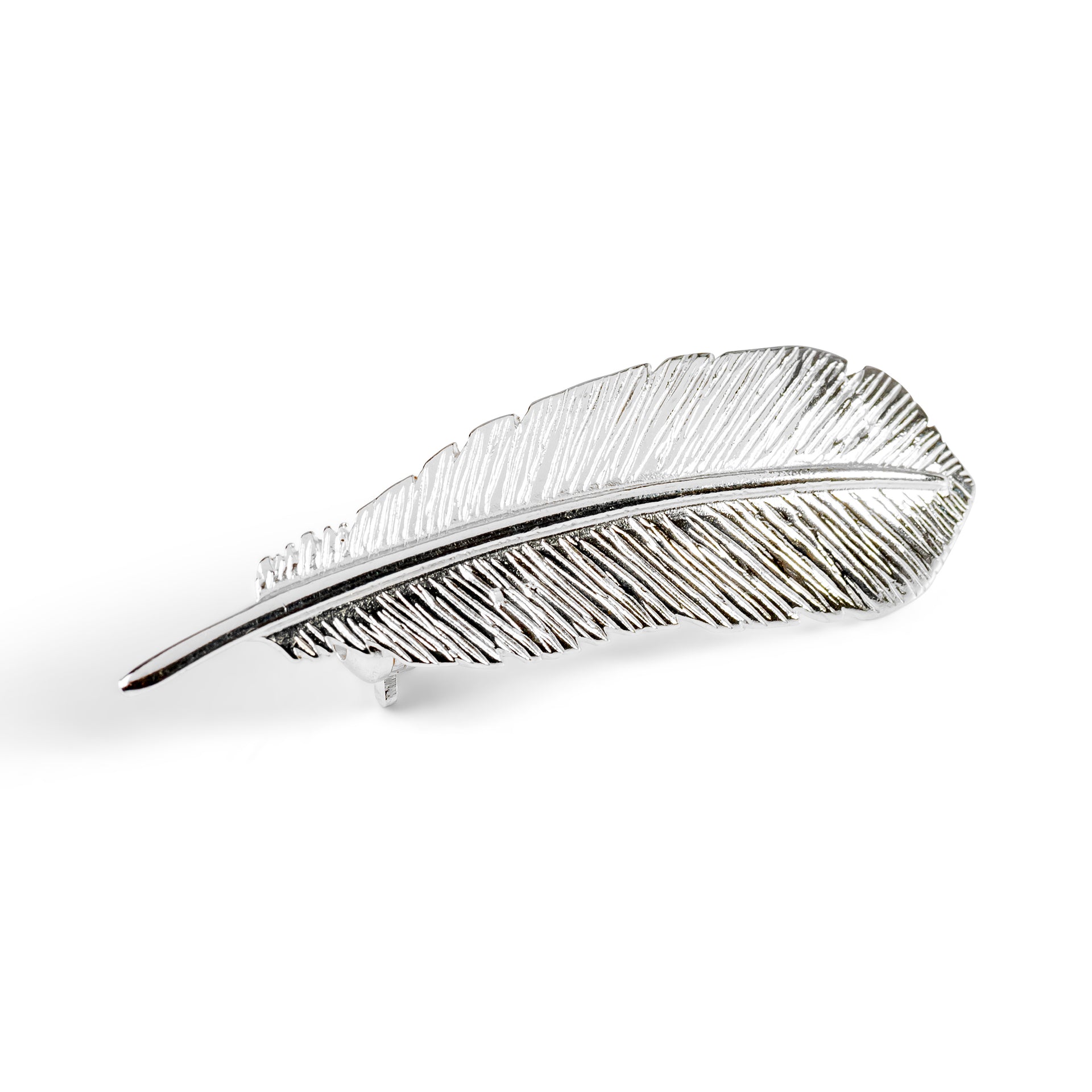 Bird Feather Brooch