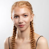 Silver Bead Chain Necklace