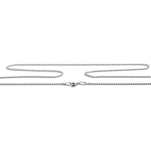 Extra Thick Curb Chain in 925 Sterling Silver- 3mm thickness