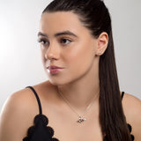 Clownfish Necklace in Silver and Amber