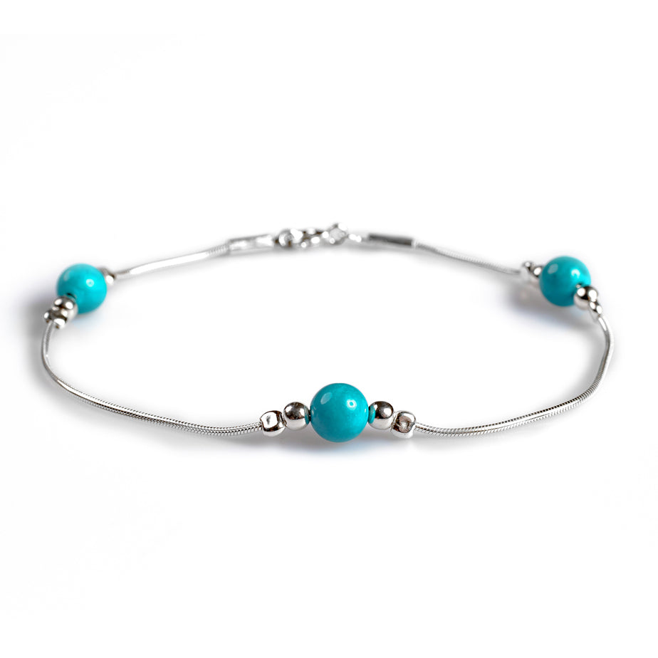 Bead Bracelet Silver