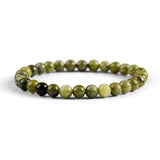 Stretch Bead Bracelet in Jade
