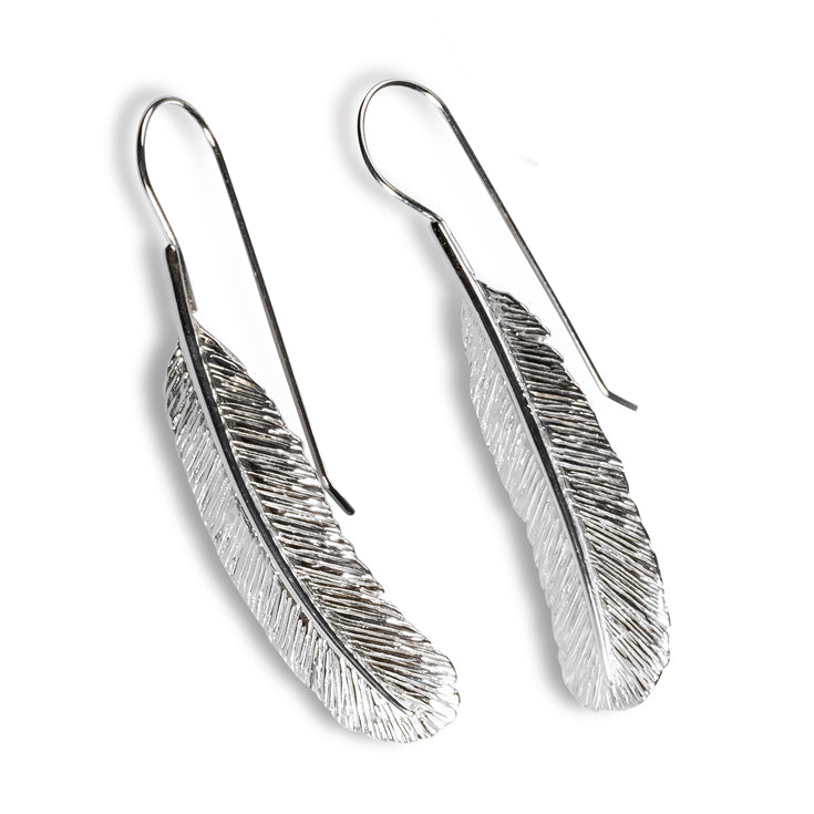 Feather Hook Earrings