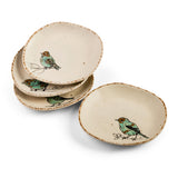 Set of 4 Bird Trinket Dishes