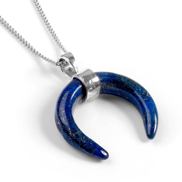 Amazon.com: Lapis Lazuli Necklace for Men, Healing Gemstone Necklace, :  Handmade Products