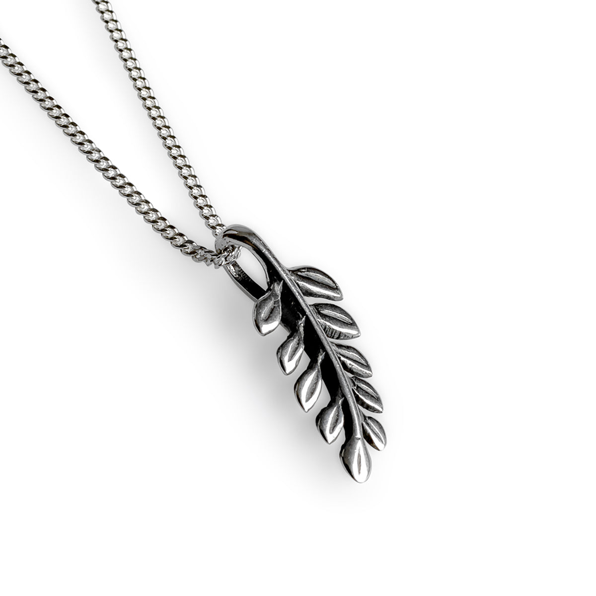Royal Fern Leaf Necklace