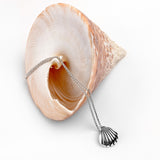 Sea Shell / Seashell Necklace in Silver