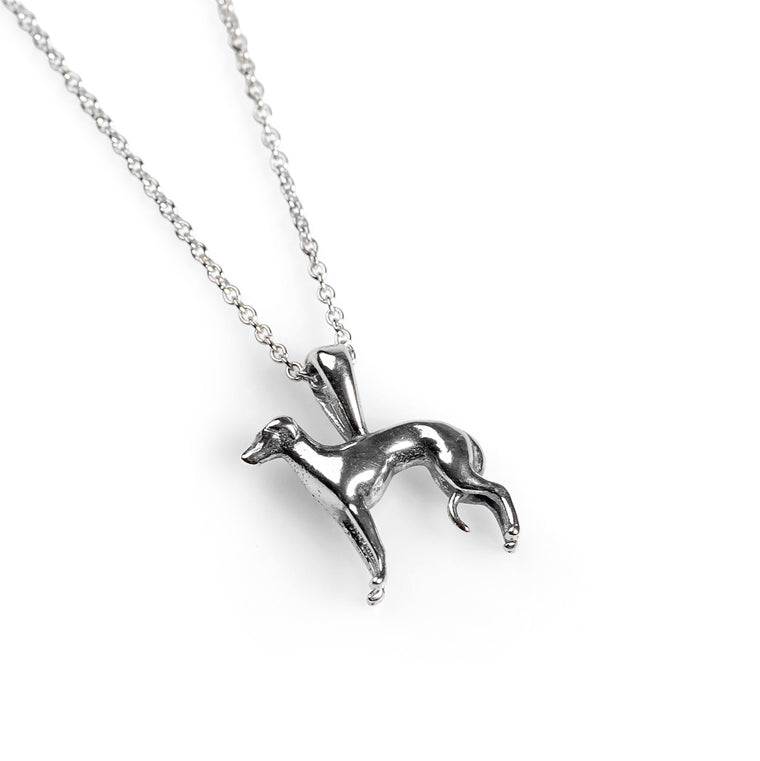 Miniature Greyhound Whippet Dog Necklace