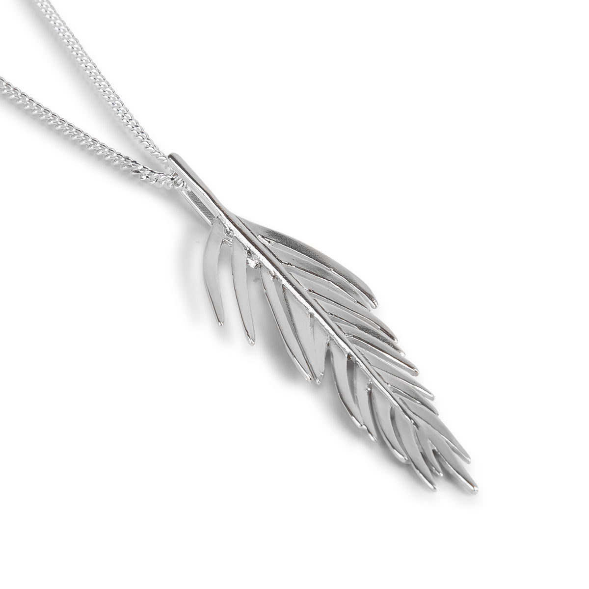 Areca Palm Leaf Necklace