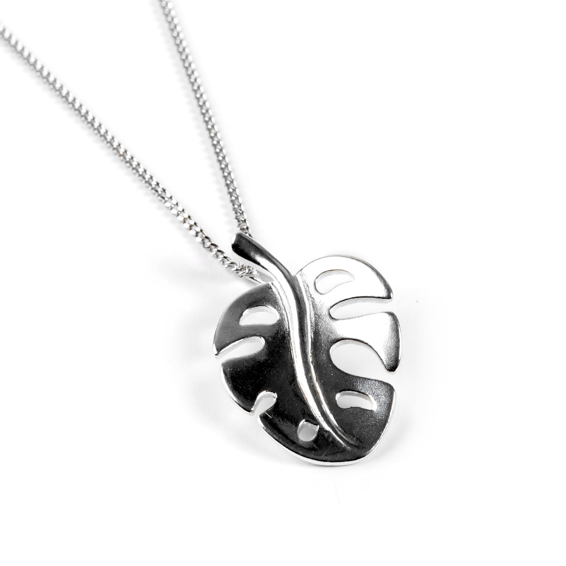 Split Leaf Palm Necklace