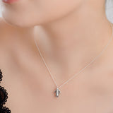 Penguin Necklace in Silver