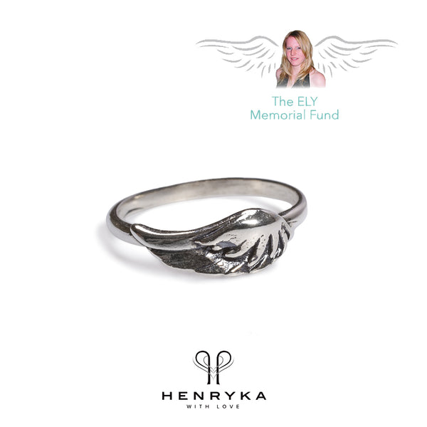 Angel Wing Ring in Silver