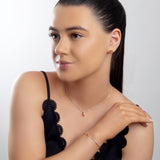 Simple Solo Cuff Bangle in Silver and Carnelian