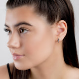 Miniature Seahorse Stud Earrings in Silver