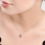 Miniature Squirrel Necklace in Silver