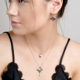 Manta Ray / Stingray Necklace in Silver