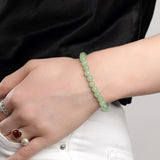 Stretch Bead Bracelet in Aventurine