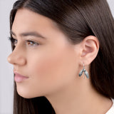 Sycamore Seed Earrings in Silver