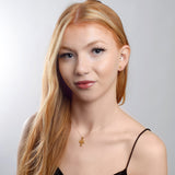 Tree of Life Necklace in Silver with 24ct Gold